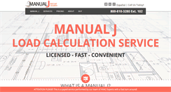 Desktop Screenshot of manualjcalculator.com